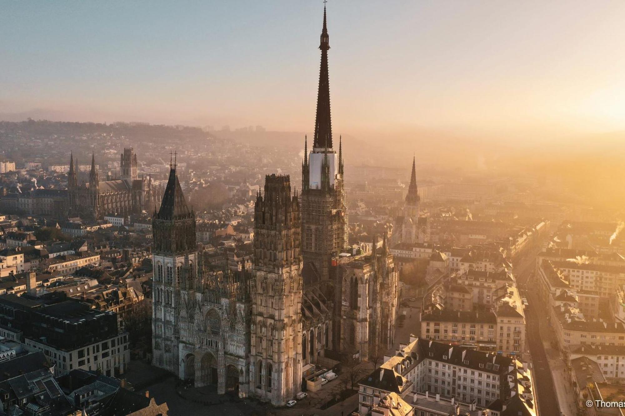 Le Ravissant Merveilleux F3 Avec Vue A Rouen Ngoại thất bức ảnh